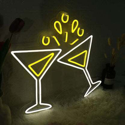 Cocktail Cheers Custom Neon Sign | Shineneon