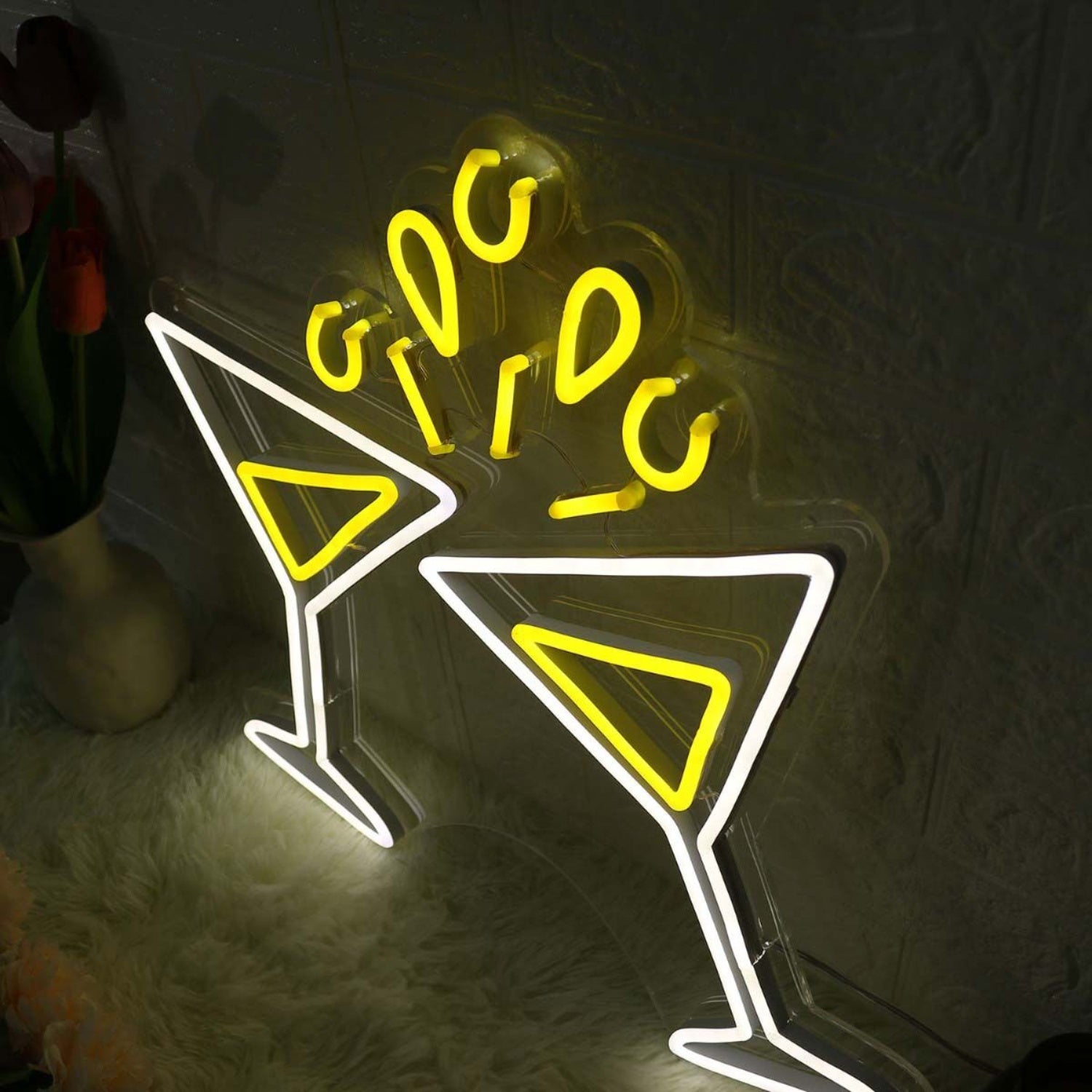 Cocktail Cheers Custom Neon Sign | Shineneon