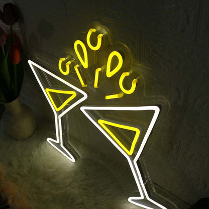 Cocktail Cheers Custom Neon Sign | Shineneon