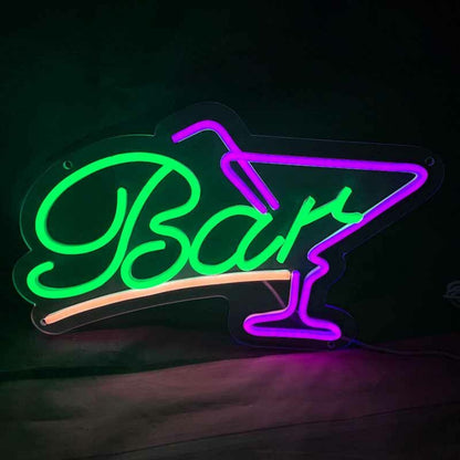 Cocktail Glass Neon Sign | Shineneon