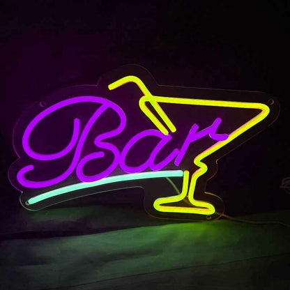 Cocktail Glass Neon Sign | Shineneon