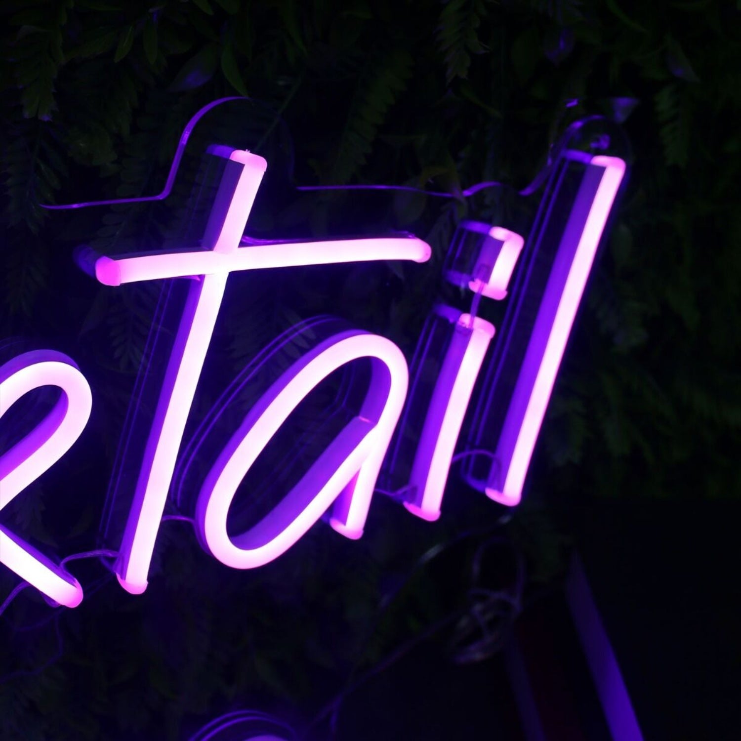 Cocktail Hour Purplr Neon Sign | Shineneon