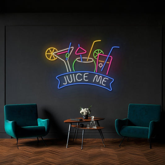 Cocktail Led Sign