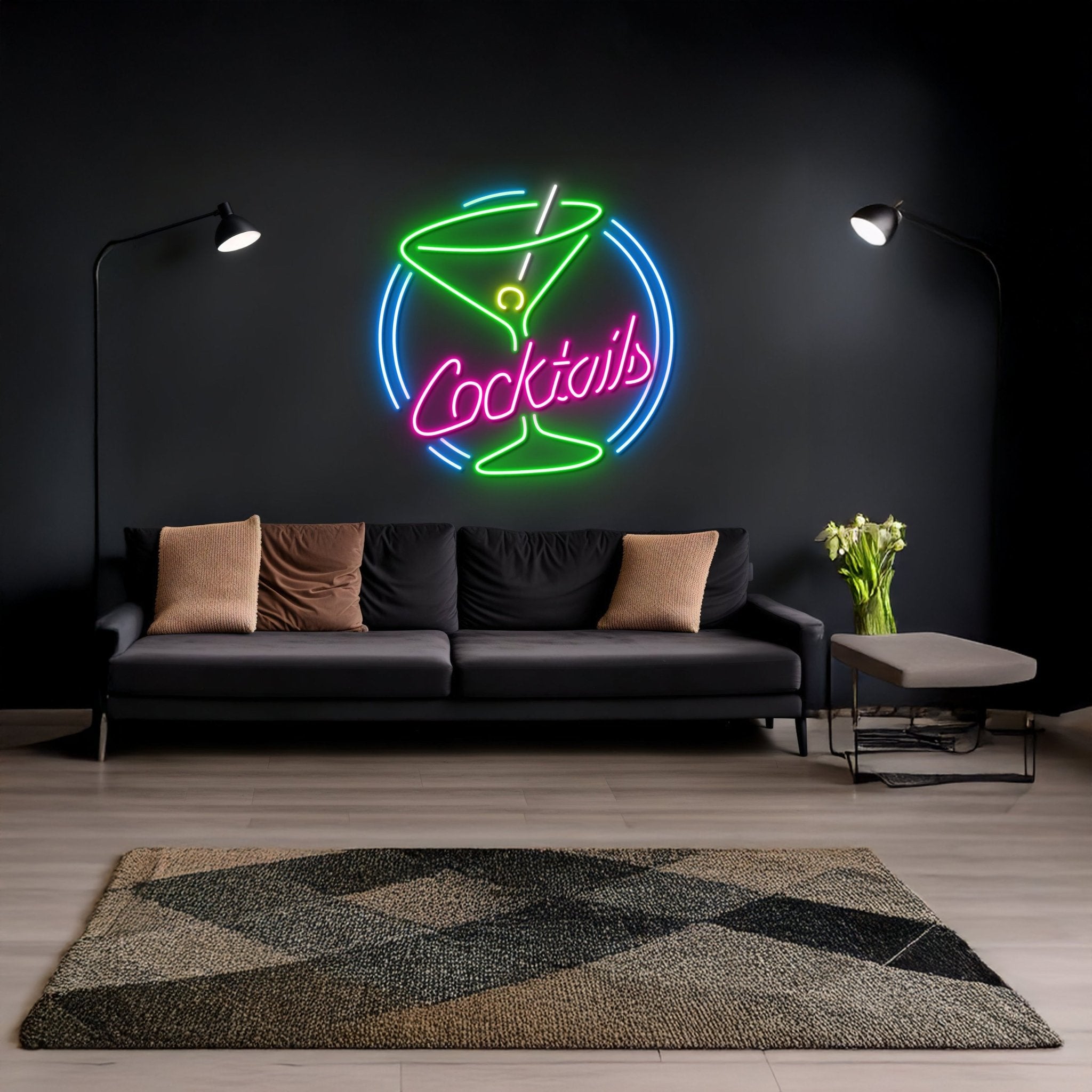 Cocktail Led Sign Bar Led Sign - Shineneon