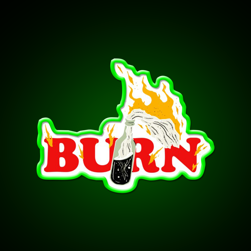 Cocktail Molotov Cocktail Bar Decor Led Neon Sign Rgb Color - LED neon sign view 8