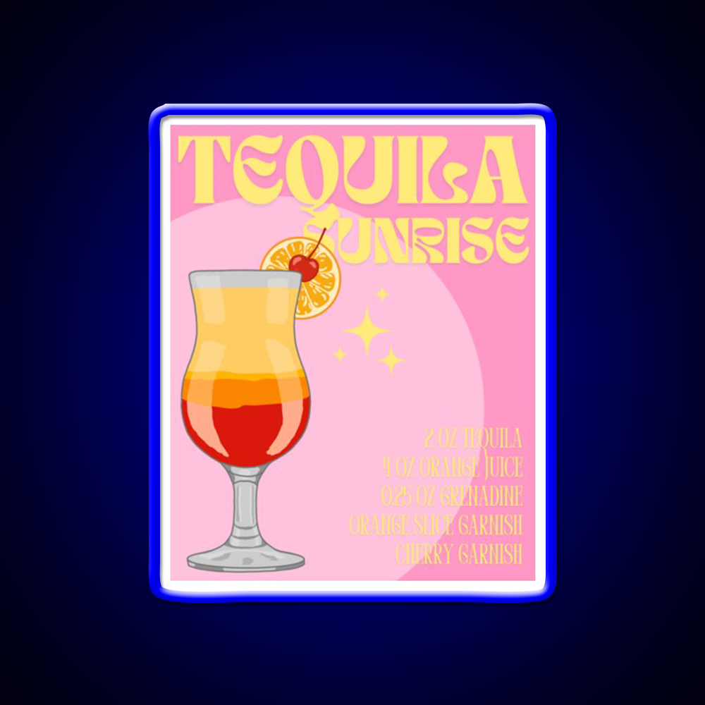 Cocktail Poster Cocktail Bar Decor Led Neon Sign Rgb Color - LED neon sign view 5