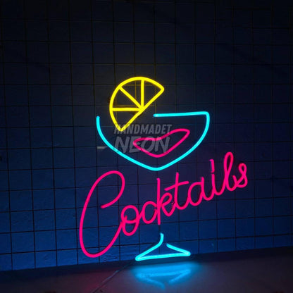 Cocktails Bar Opening Led Neon Sign Led Decor | Shineneon