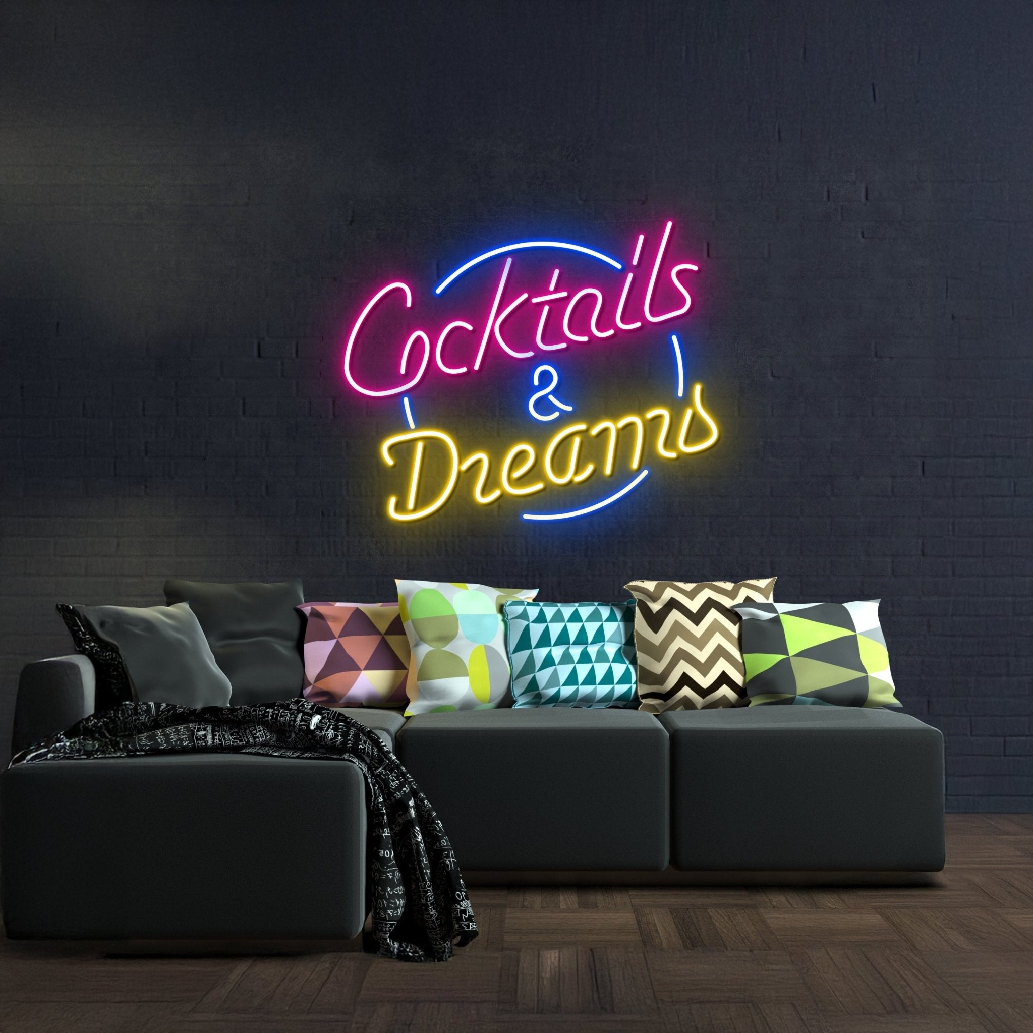 Cocktails Dreams Led Sign - Shineneon