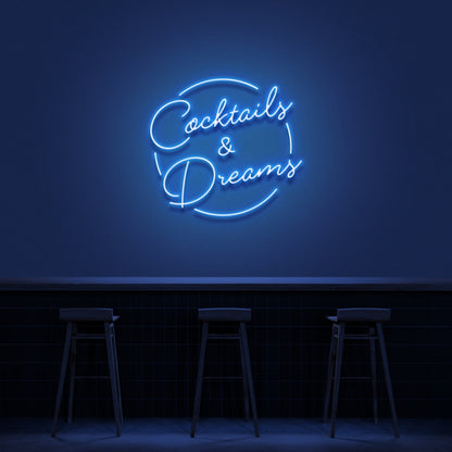 Cocktails Dreams Neon Sign (Style 2) | Shineneon