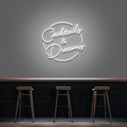 Cocktails Dreams Neon Sign (Style 2) | Shineneon