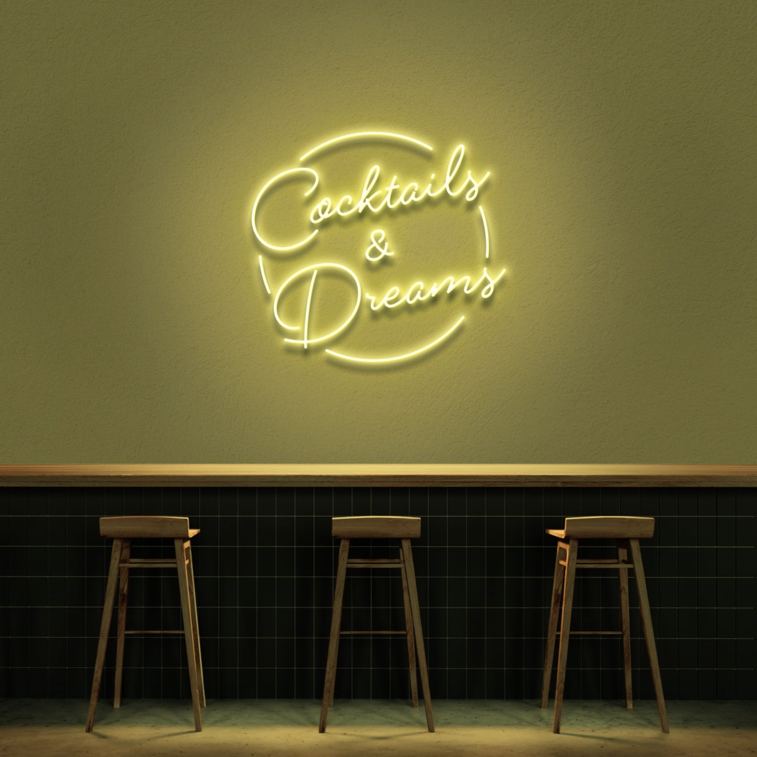 Cocktails Dreams Neon Sign (Style 2) | Shineneon