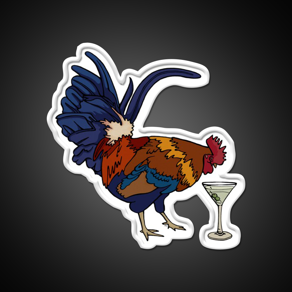 Cocktails Man Cave Bar Led Neon Sign Rgb Color