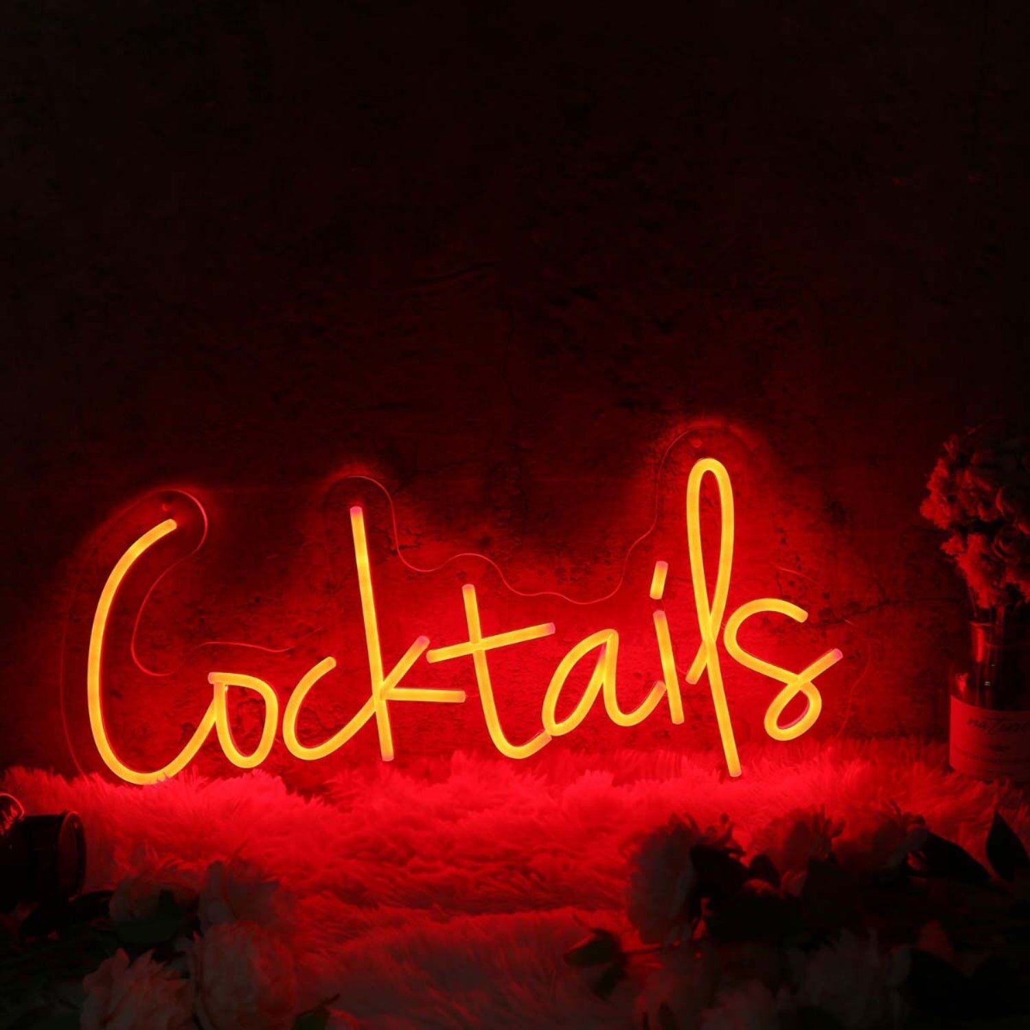 Cocktails Red Custom Led Neon Sign - Shineneon