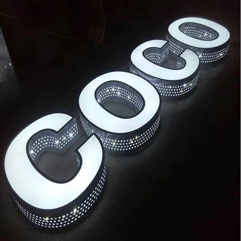 Coco 3D Frontlit And Backlit Channel Letter Led Light Sign - Shineneon