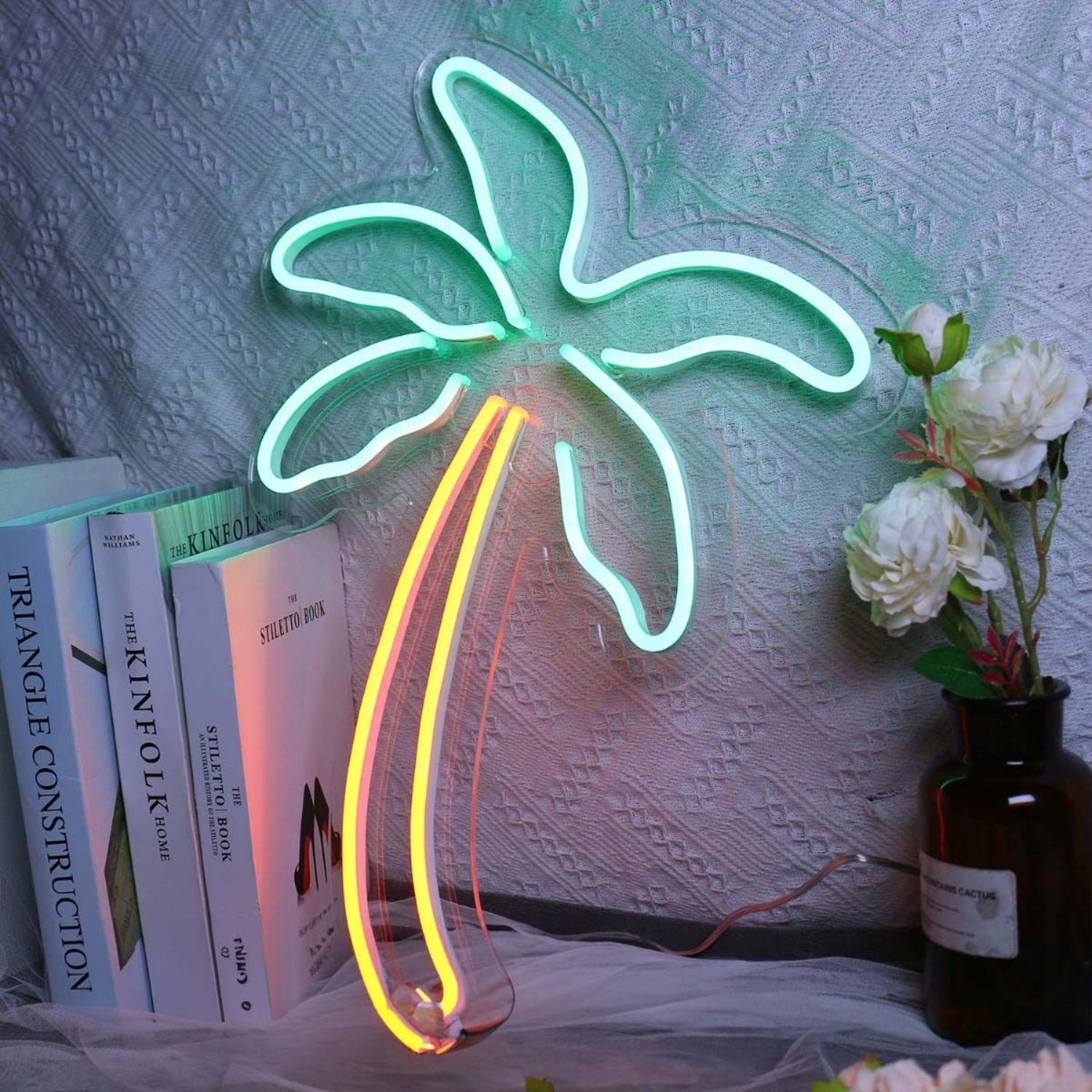 Coconut Tree Led Neon Sign For Tropical And Relaxing Decor - Shineneon