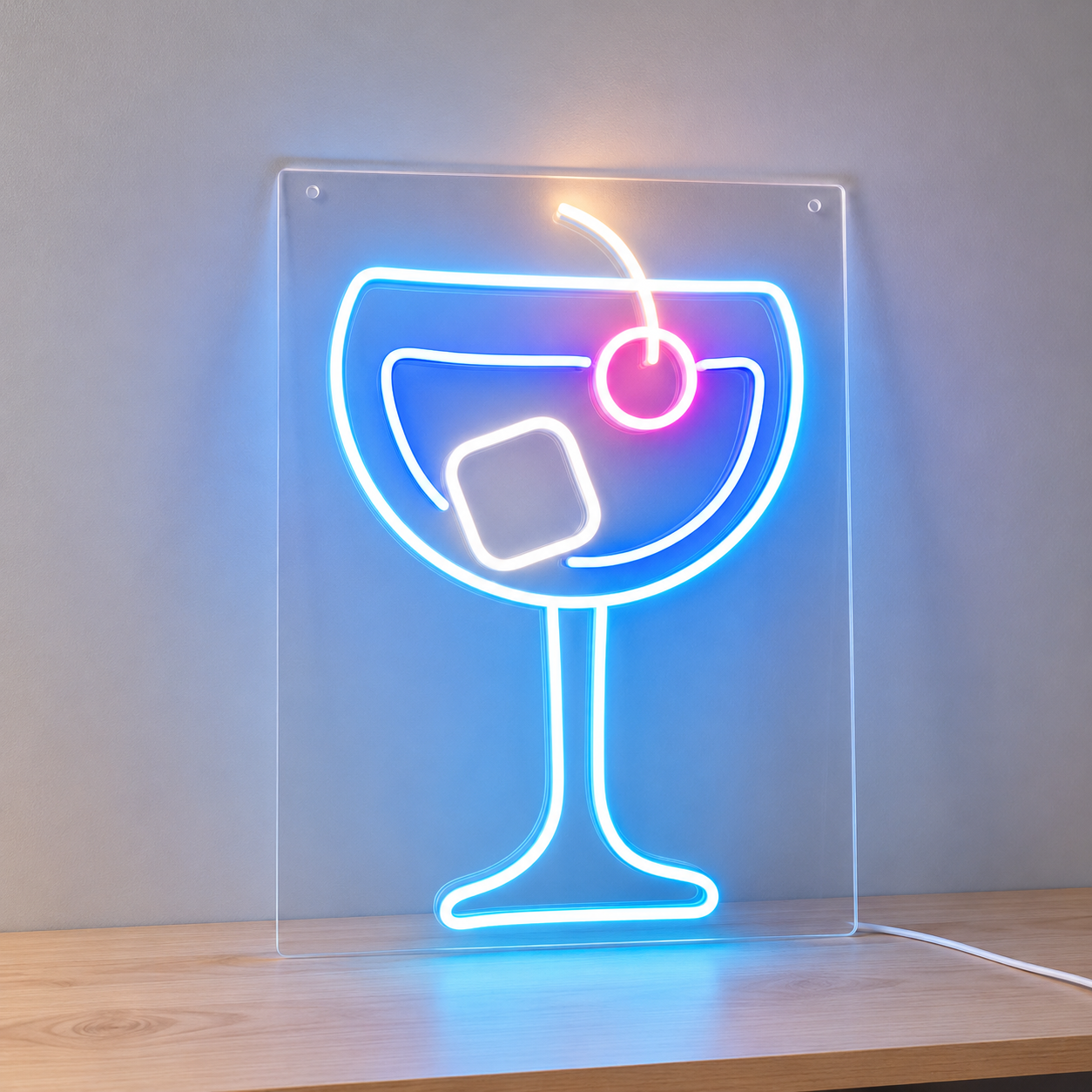 Coctail Neon Sign Neon Decoration For Cafes Coctails LED Neon Sign main product image
