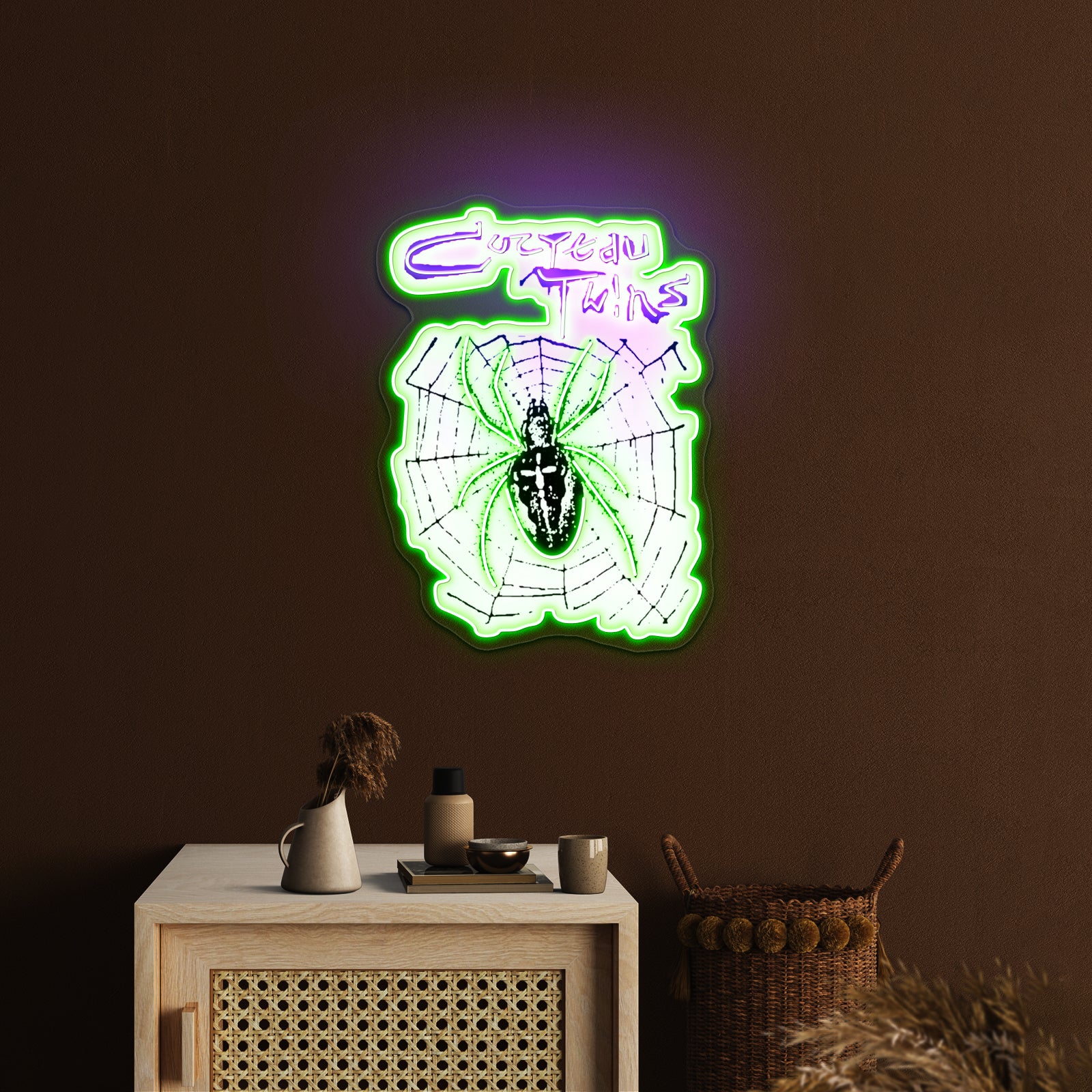 Cocteau Twins Artwork Business Led Sign