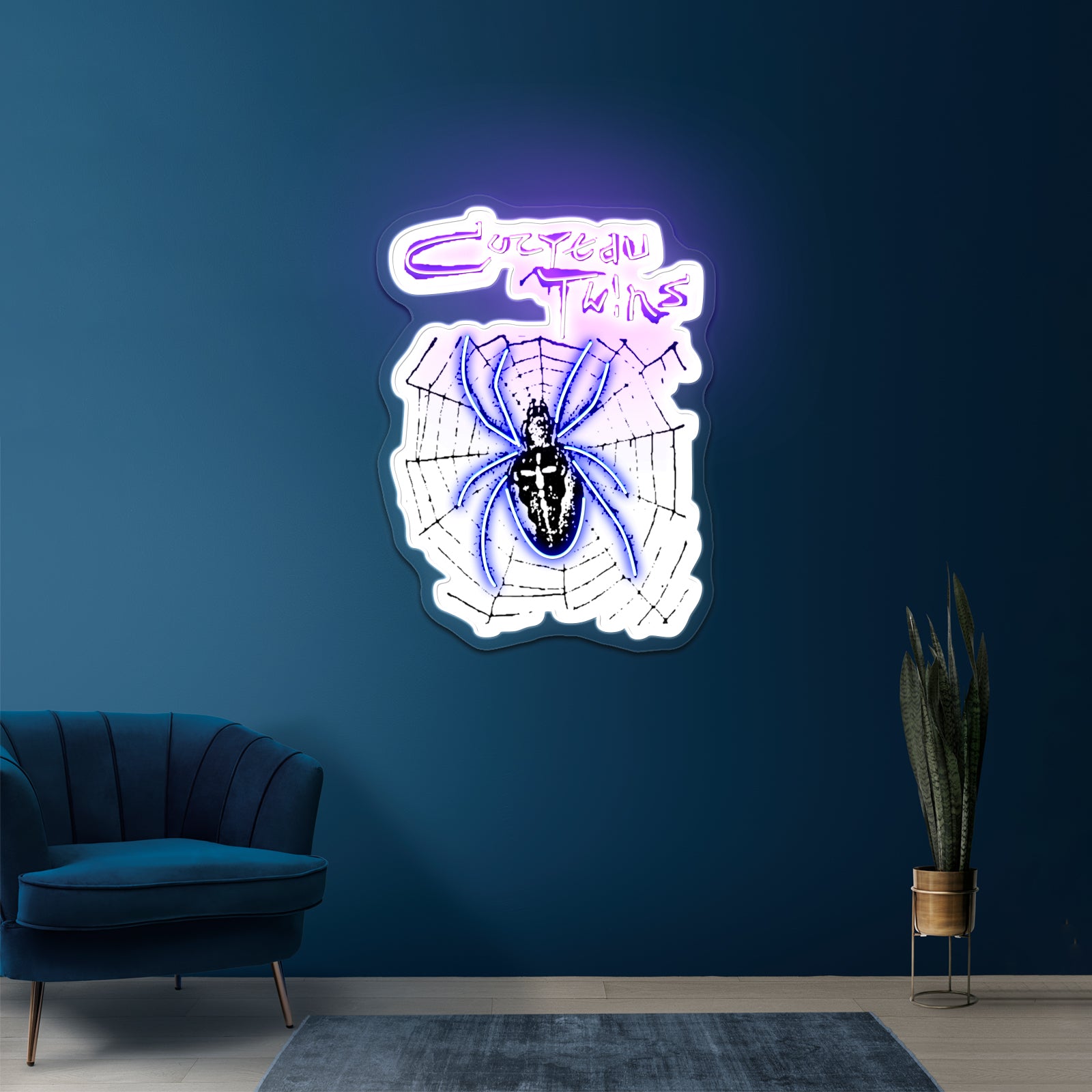 Cocteau Twins Artwork Business Led Sign