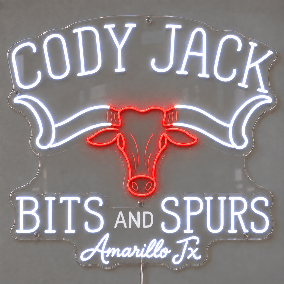 Cody Jack Bits And Spurs Custom LED Neon Sign - Shineneon