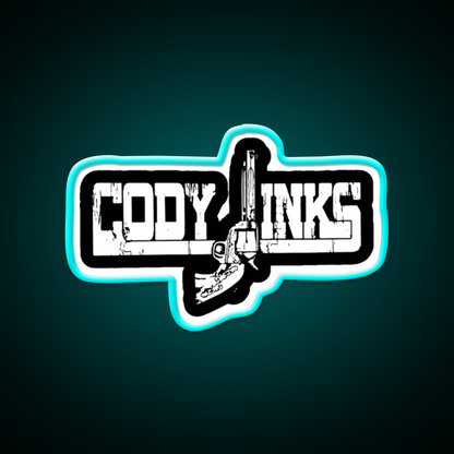 Cody Jinks Album Art Beer Bar Decor Led Neon Sign Rgb Color - Size and dimension reference