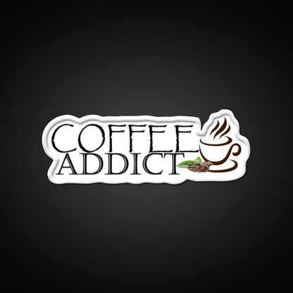 Coffee Addict Cafe Led Neon Sign Espresso Bar Art Rgb Color