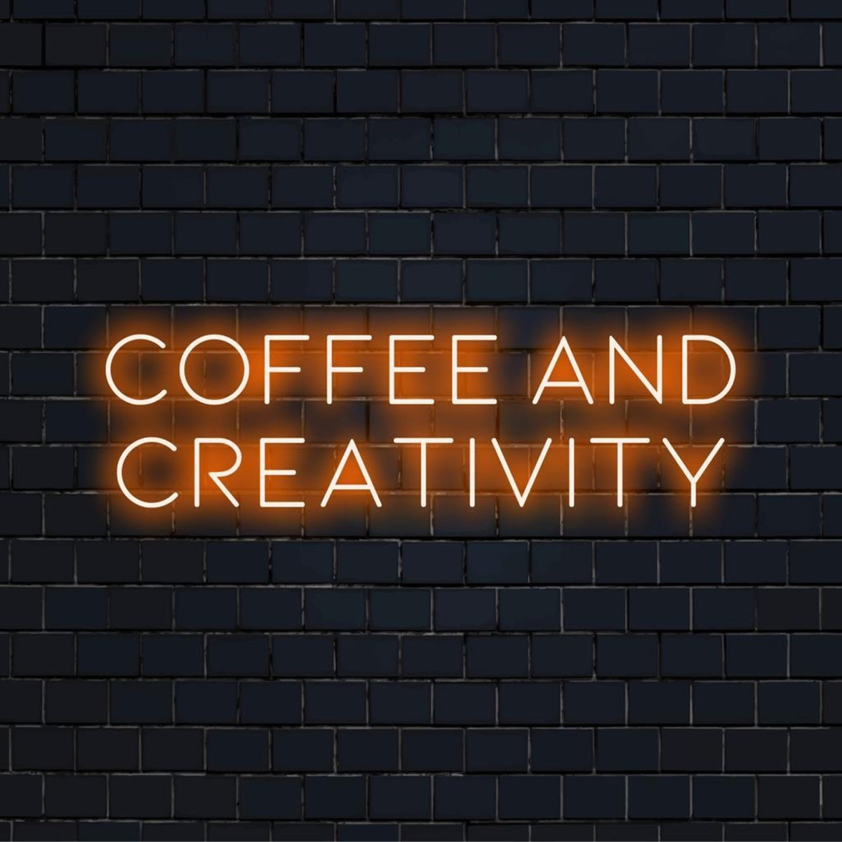 Coffee And Creativity Led Neon Sign For Cafes Creative Spaces | Shineneon