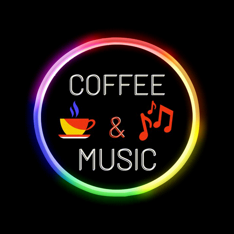 Coffee And Music Colourful Cafe Led Neon Sign Espresso Bar Arts Rgb Color