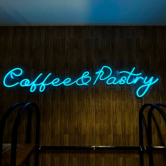 Coffee And Pastry Led Sign Business Neon Sign