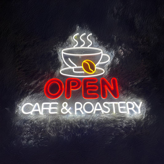 Coffee And Roastery Neon Sign