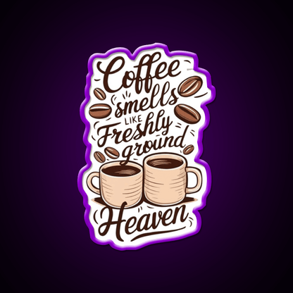 Coffee Aroma Cafe Led Neon Sign Espresso Bar Art Rgb Color - Shineneon