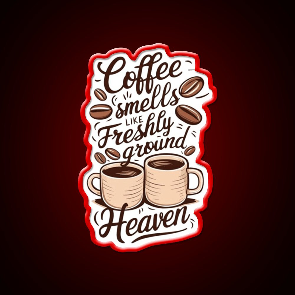 Coffee Aroma Cafe Led Neon Sign Espresso Bar Art Rgb Color - Shineneon