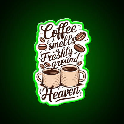 Coffee Aroma Cafe Led Neon Sign Espresso Bar Art Rgb Color - Shineneon
