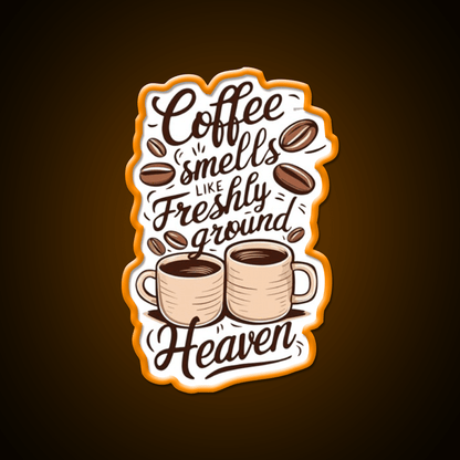 Coffee Aroma Cafe Led Neon Sign Espresso Bar Art Rgb Color - Shineneon