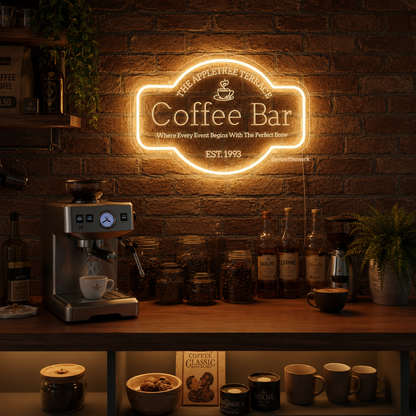 Coffee Bar LED Neon Sign - 02 High-Converting Product Image