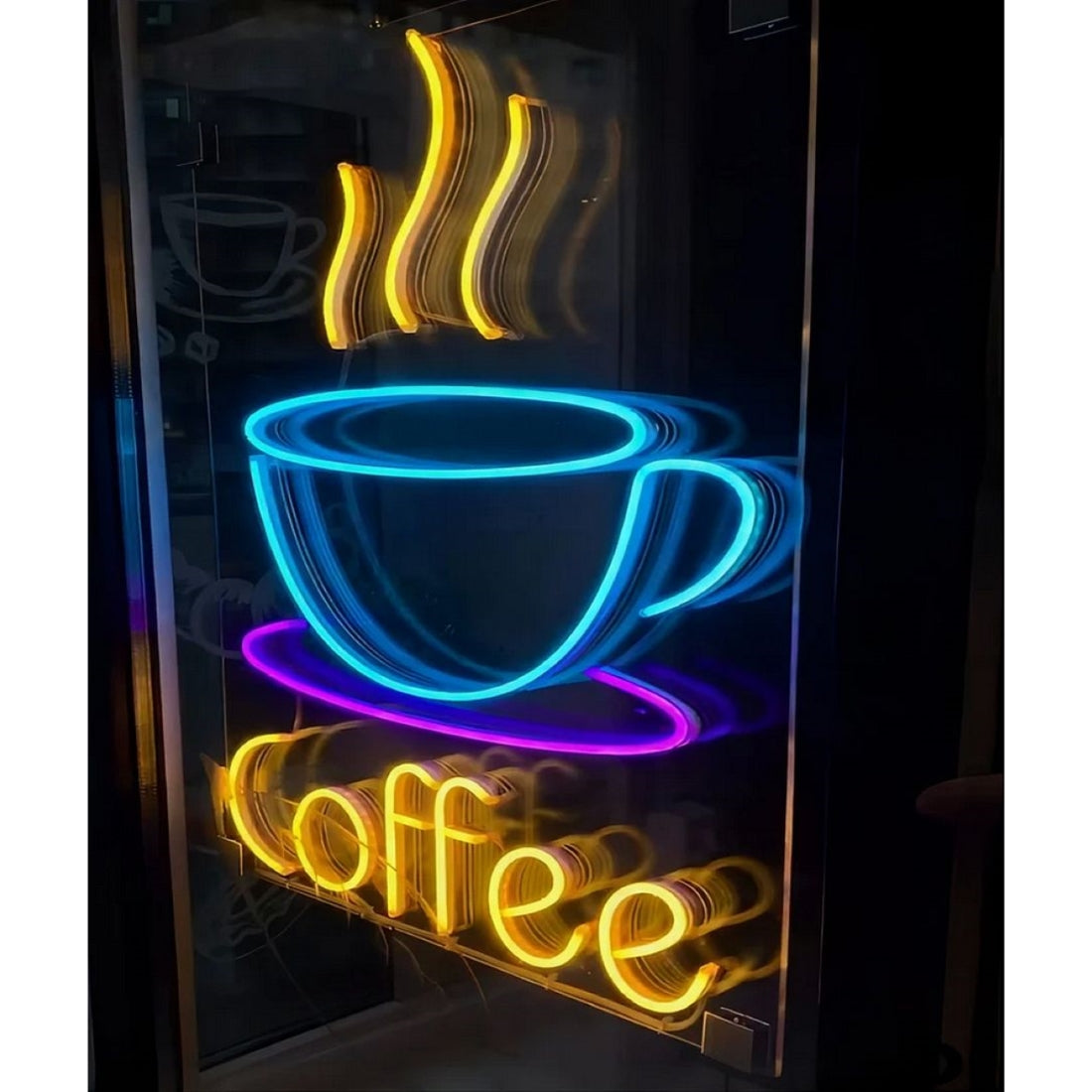 Coffee Bar Led Sign Business Neon Signs Wall Art Decor