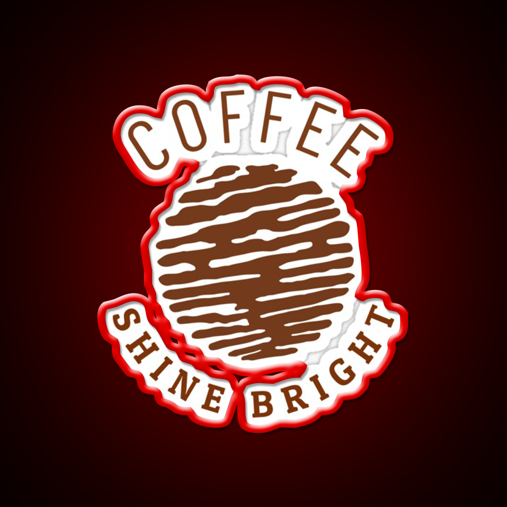 Coffee Books Design Coffee Cafe Led Neon Sign Espresso Bar Art Rgb Color