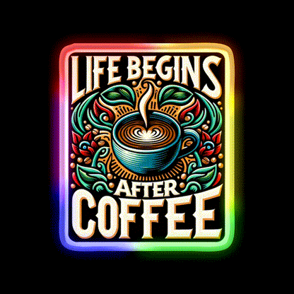 Coffee Cafe Led Neon Sign Espresso Bar Art Bakery Wall Art Rgb Color