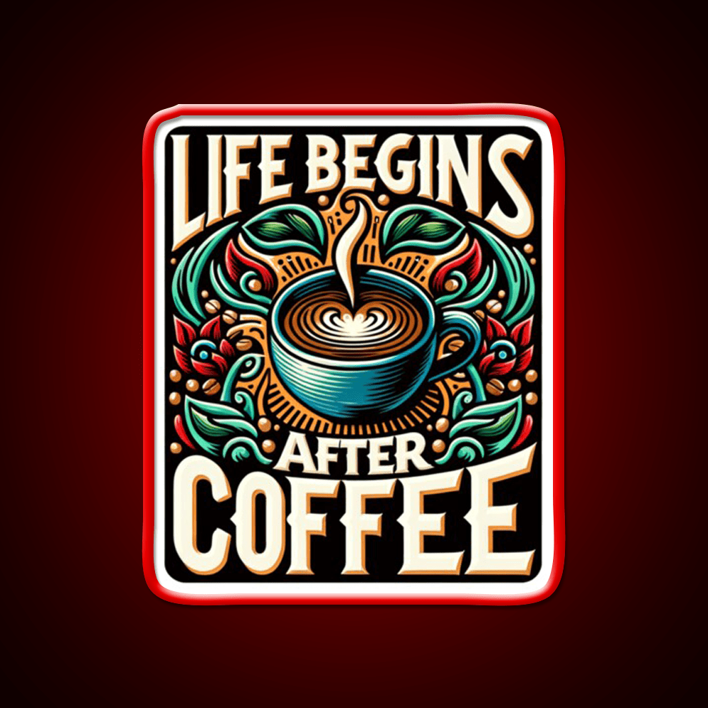Coffee Cafe Led Neon Sign Espresso Bar Art Bakery Wall Art Rgb Color - Shineneon