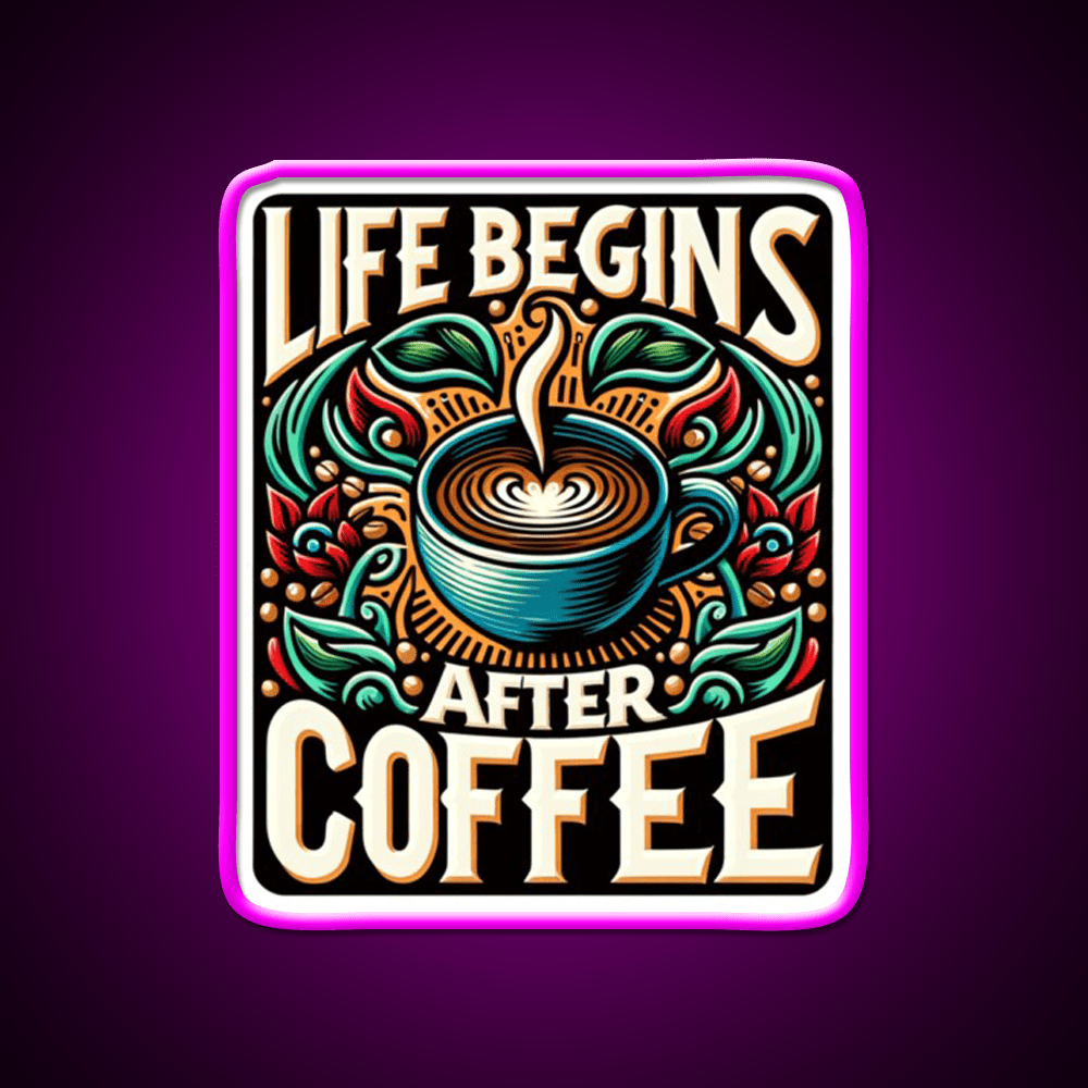 Coffee Cafe Led Neon Sign Espresso Bar Art Bakery Wall Art Rgb Color - Shineneon