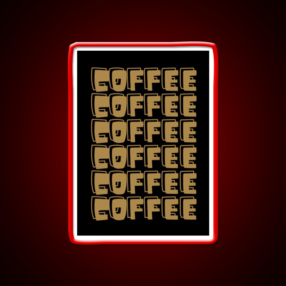 Coffee Cafe Led Neon Sign Espresso Bar Art For Coffee Lover Rgb Color - Shineneon