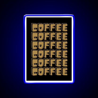 Coffee Cafe Led Neon Sign Espresso Bar Art For Coffee Lover Rgb Color - Shineneon