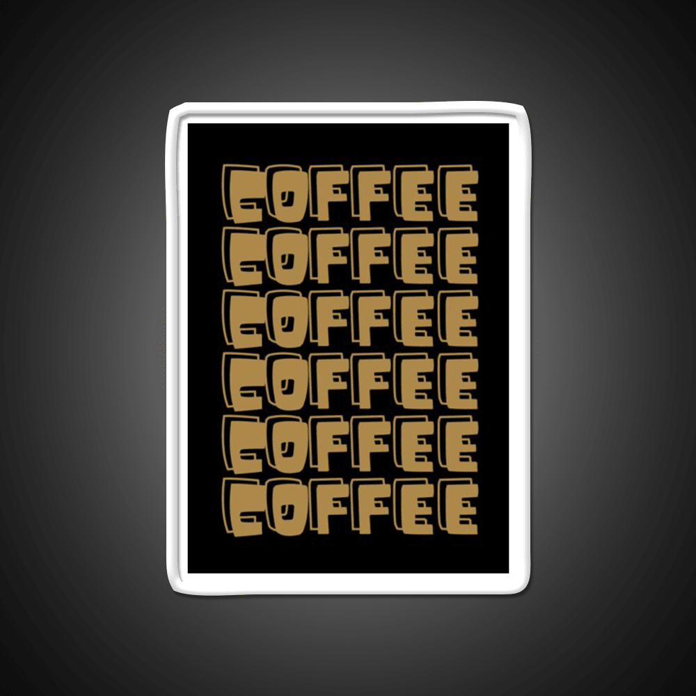 Coffee Cafe Led Neon Sign Espresso Bar Art For Coffee Lover Rgb Color - Shineneon
