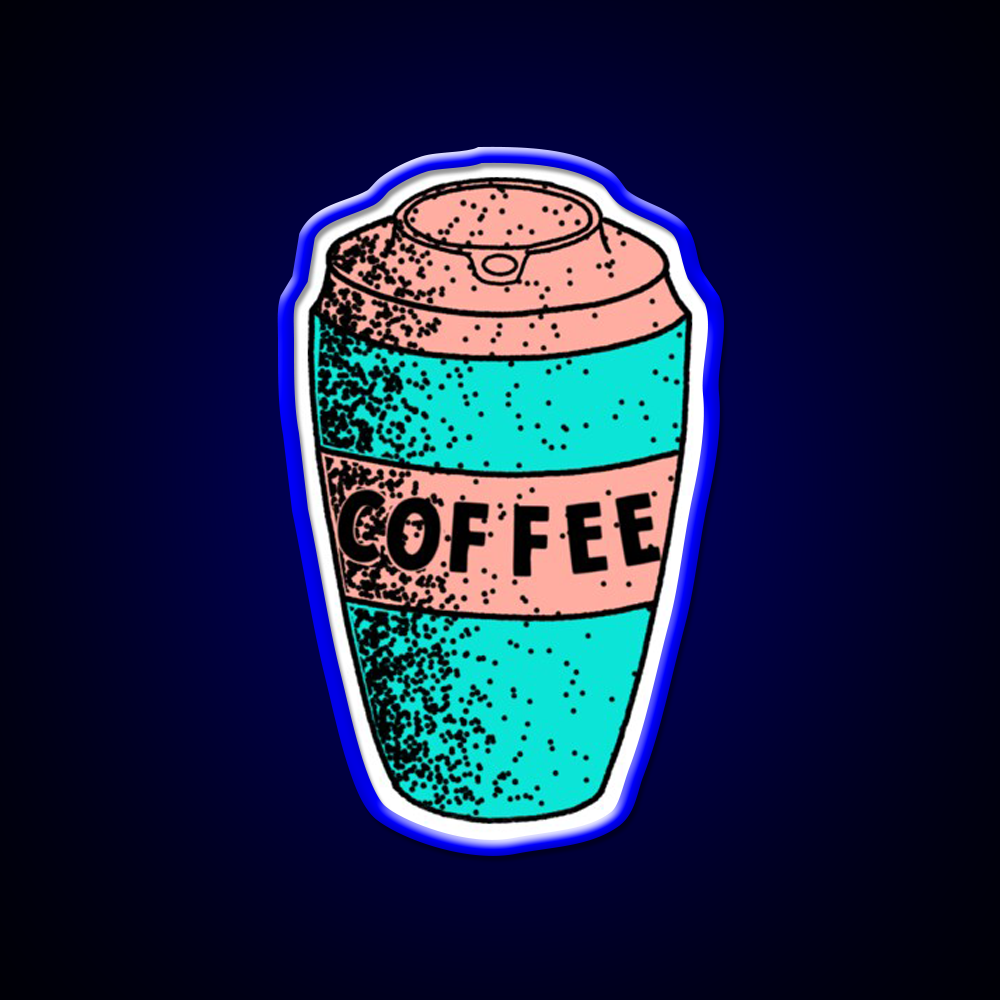 Coffee Cafe Led Neon Sign Espresso Bar Art For Coffee Shop Rgb Color