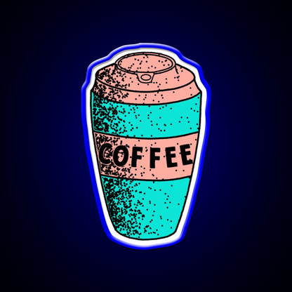 Coffee Cafe Led Neon Sign Espresso Bar Art For Coffee Shop Rgb Color