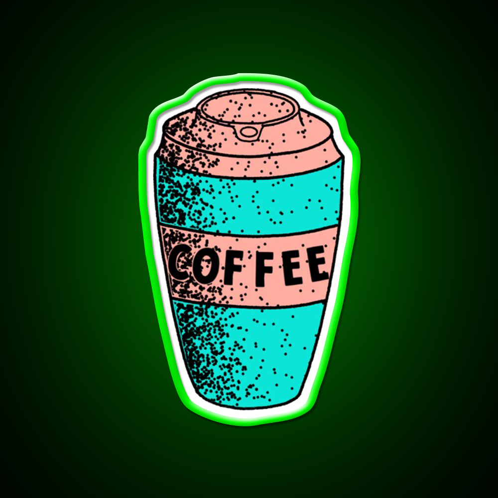 Coffee Cafe Led Neon Sign Espresso Bar Art For Coffee Shop Rgb Color