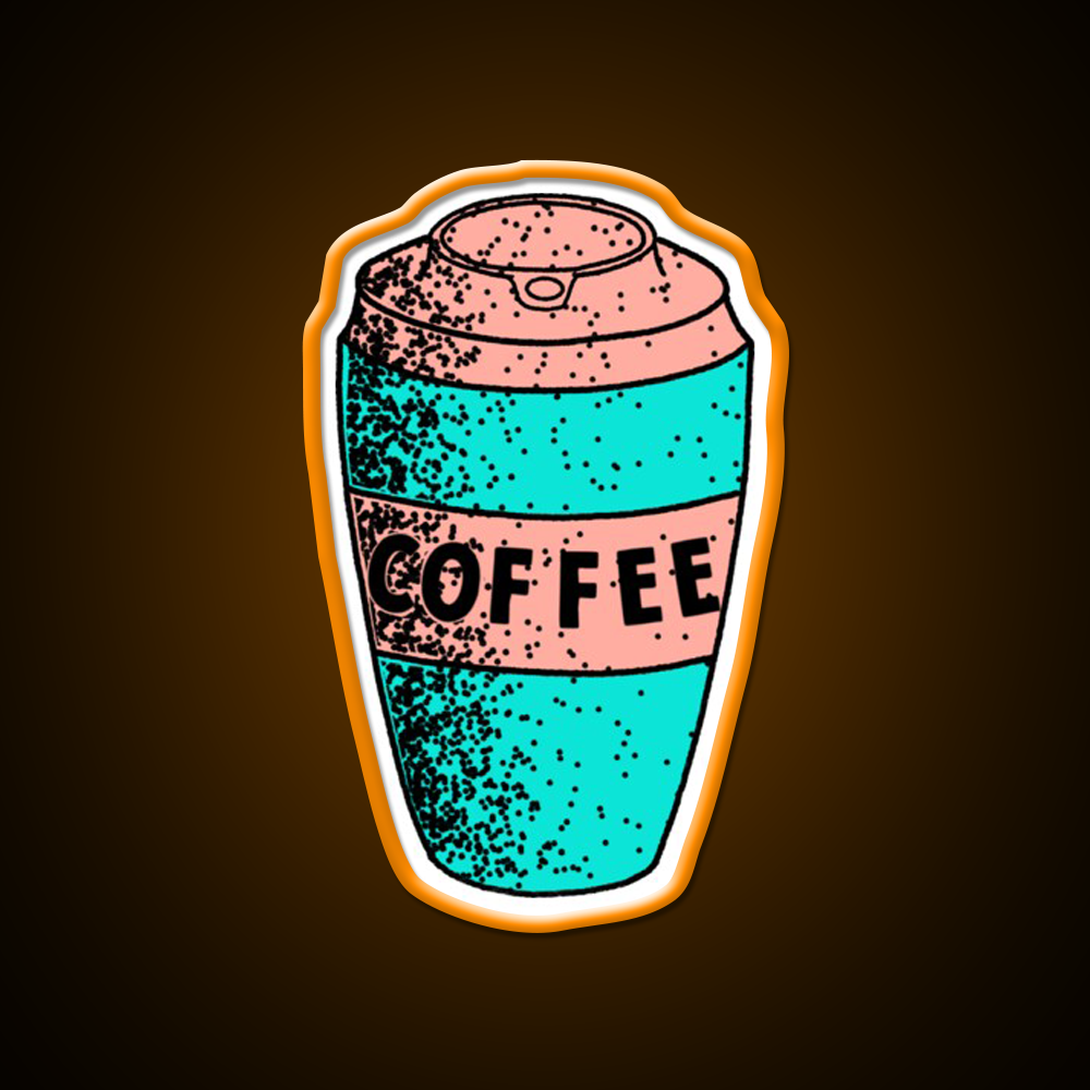 Coffee Cafe Led Neon Sign Espresso Bar Art For Coffee Shop Rgb Color