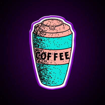 Coffee Cafe Led Neon Sign Espresso Bar Art For Coffee Shop Rgb Color