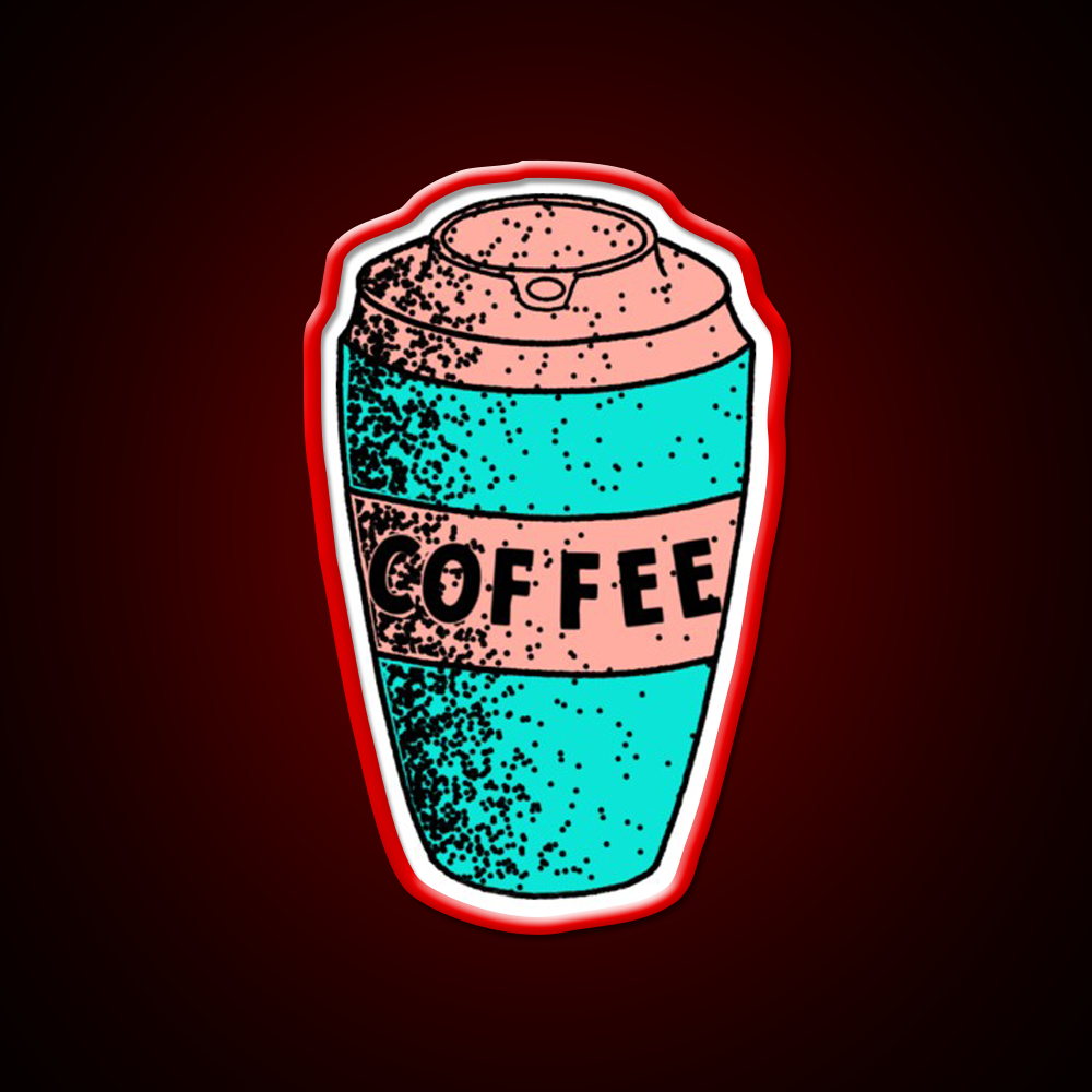 Coffee Cafe Led Neon Sign Espresso Bar Art For Coffee Shop Rgb Color