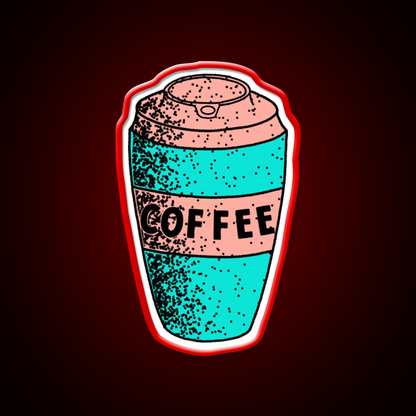 Coffee Cafe Led Neon Sign Espresso Bar Art For Coffee Shop Rgb Color