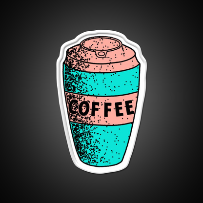 Coffee Cafe Led Neon Sign Espresso Bar Art For Coffee Shop Rgb Color